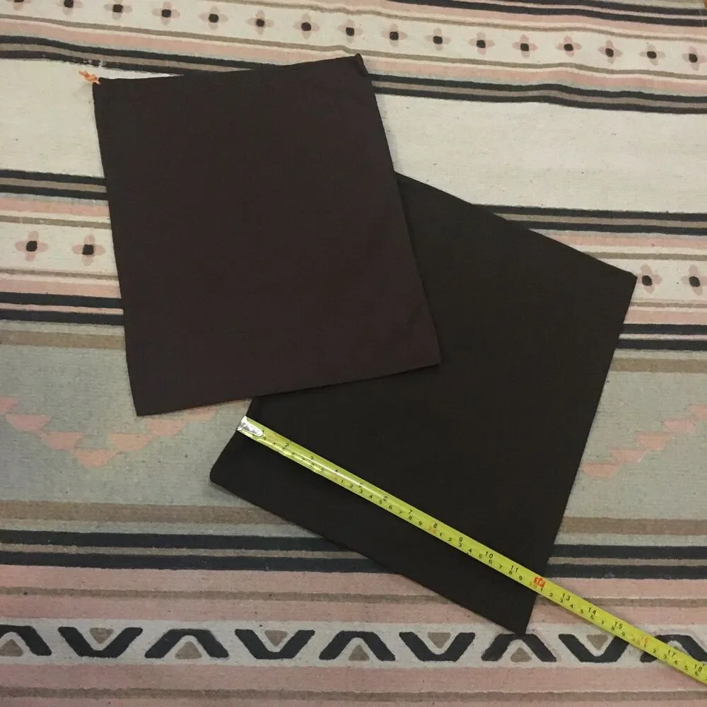Two (2) Tod’s Brown dust bags 15” x 12” garment bags for shoes